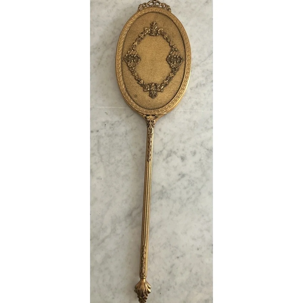 Beautiful, Vintage , Victorian, Hand Mirror Good Condition